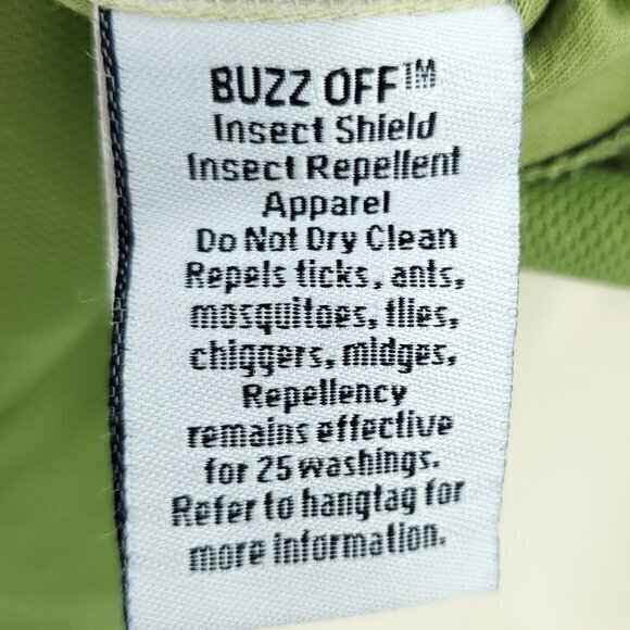 Exofficio Insect Shield Full Zip Performance Hoodie S Light Ivy Green - Picture 14 of 16